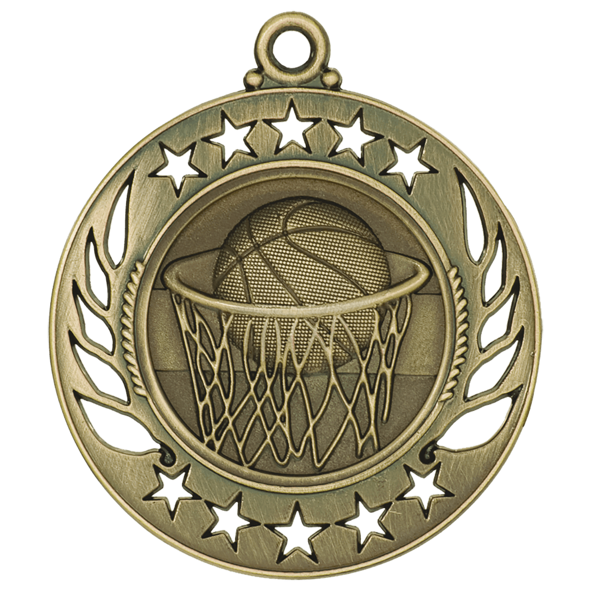 Antique Basketball Galaxy Medals