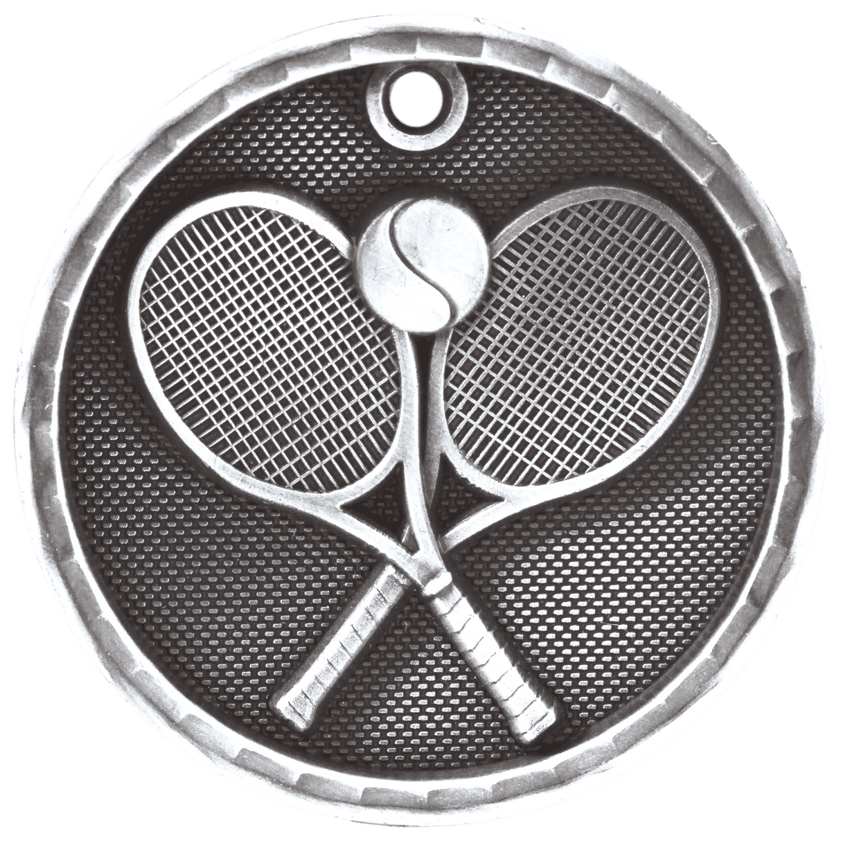 Antique 3D Tennis Medals