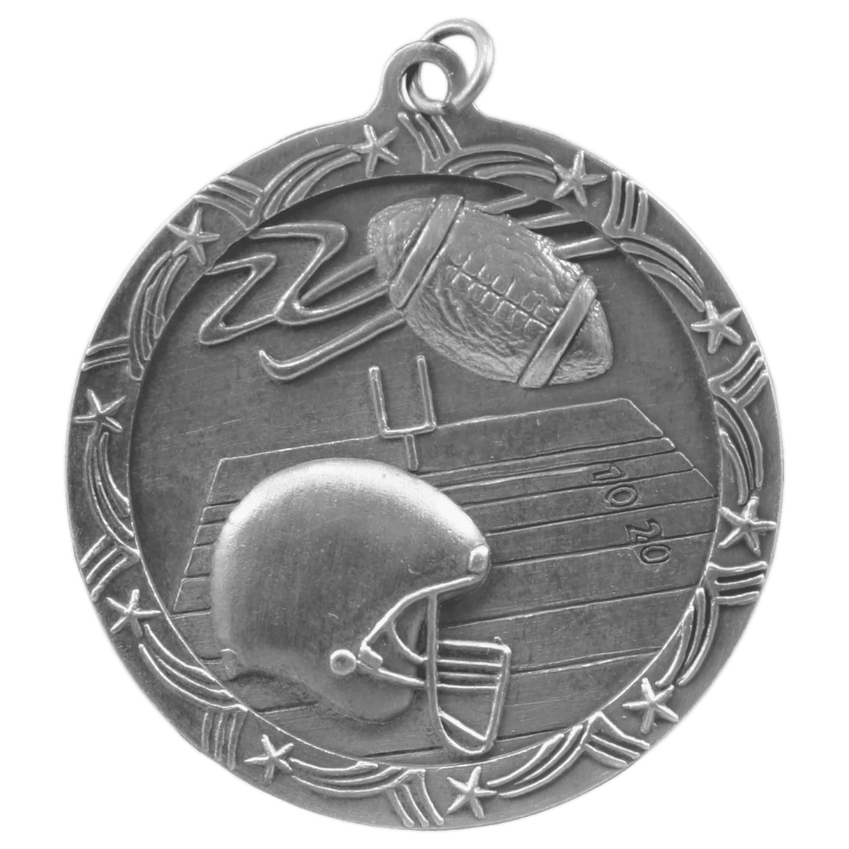 Antique Football Shooting Star Medals