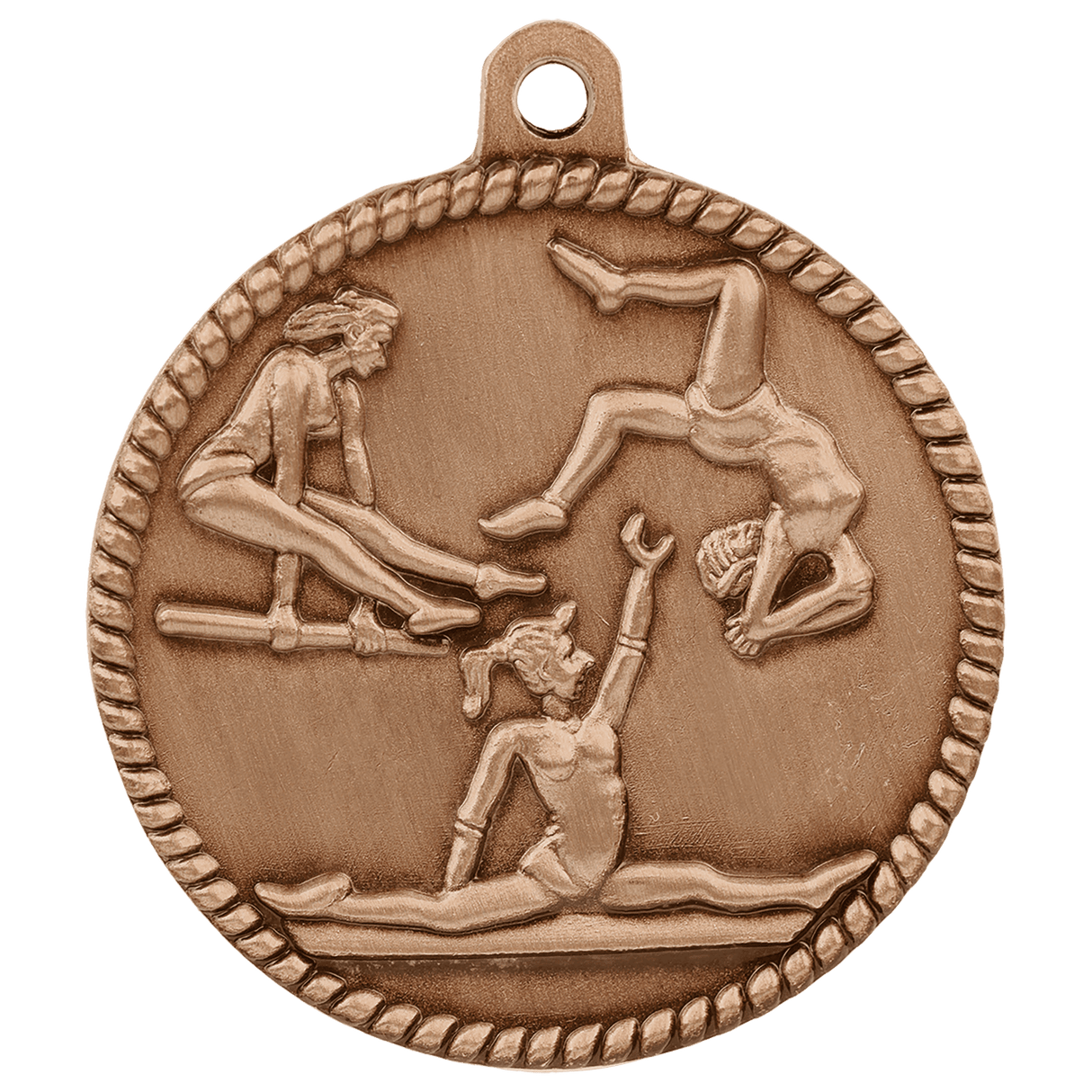 Antique Gymnastics High Relief Medals