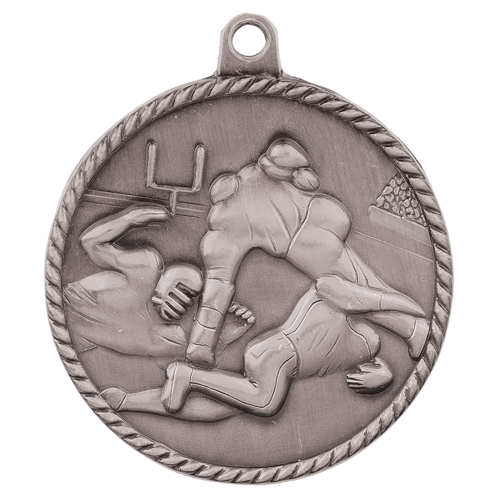 Antique Football High Relief Medals
