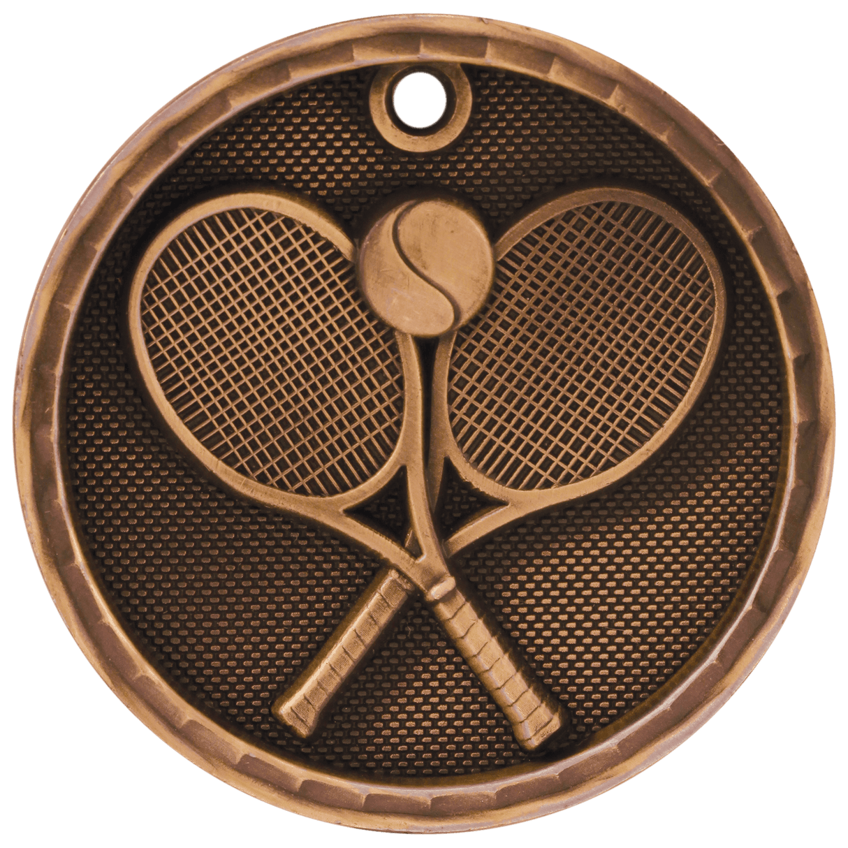 Antique 3D Tennis Medals