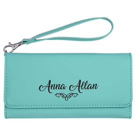 Leatherette Purse with Strap