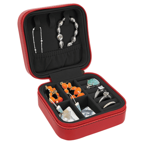 Leatherette Travel Jewelry Boxes