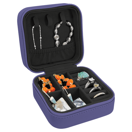 Leatherette Travel Jewelry Boxes