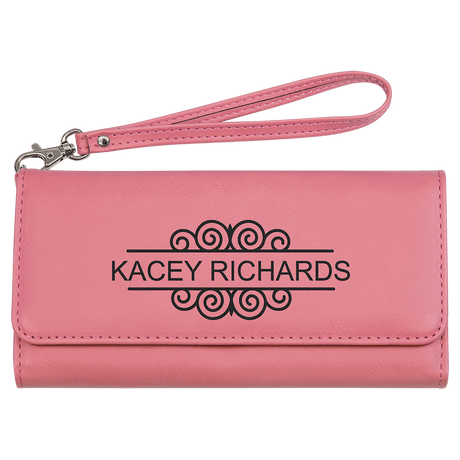 Leatherette Purse with Strap