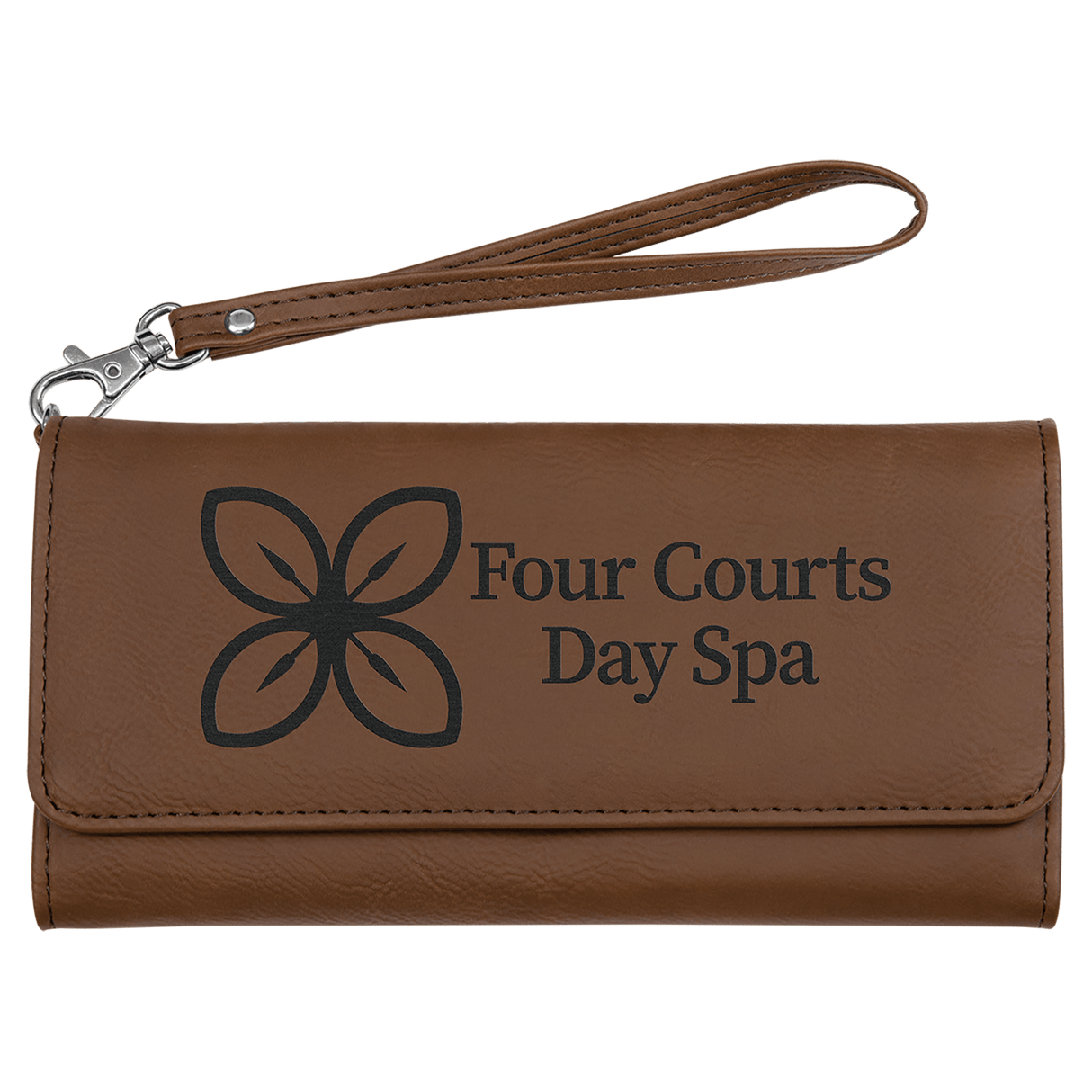 Leatherette Purse with Strap
