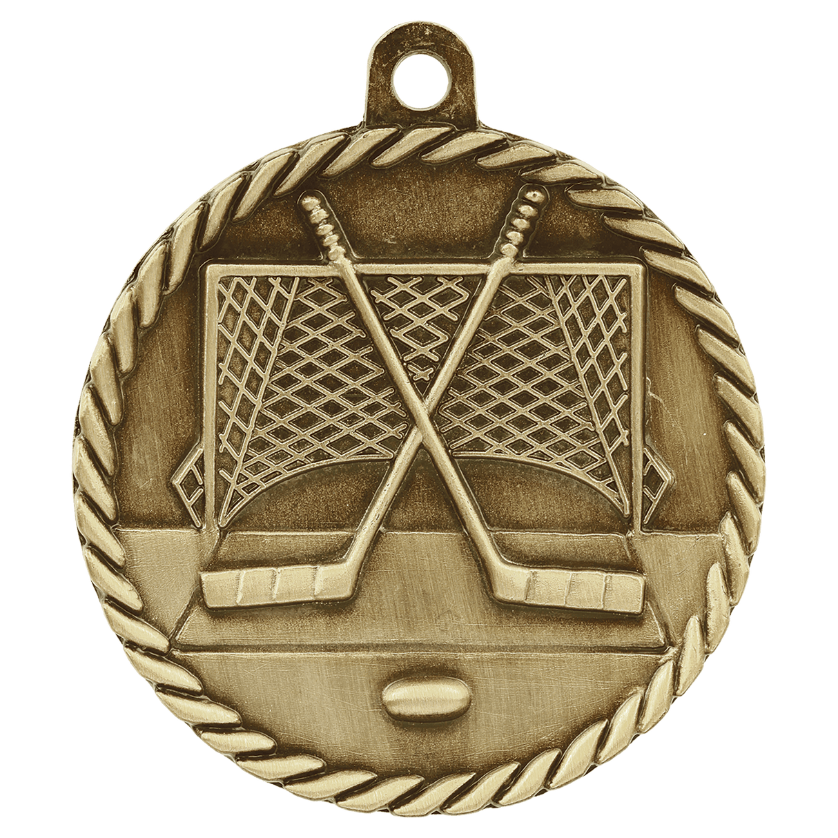 Antique Hockey High Relief Medals