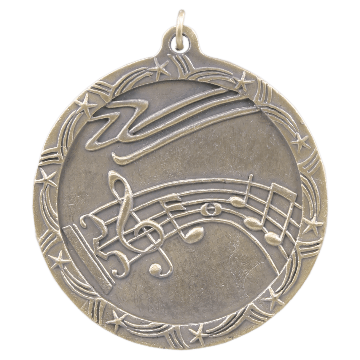 Antique Music Shooting Star Medals
