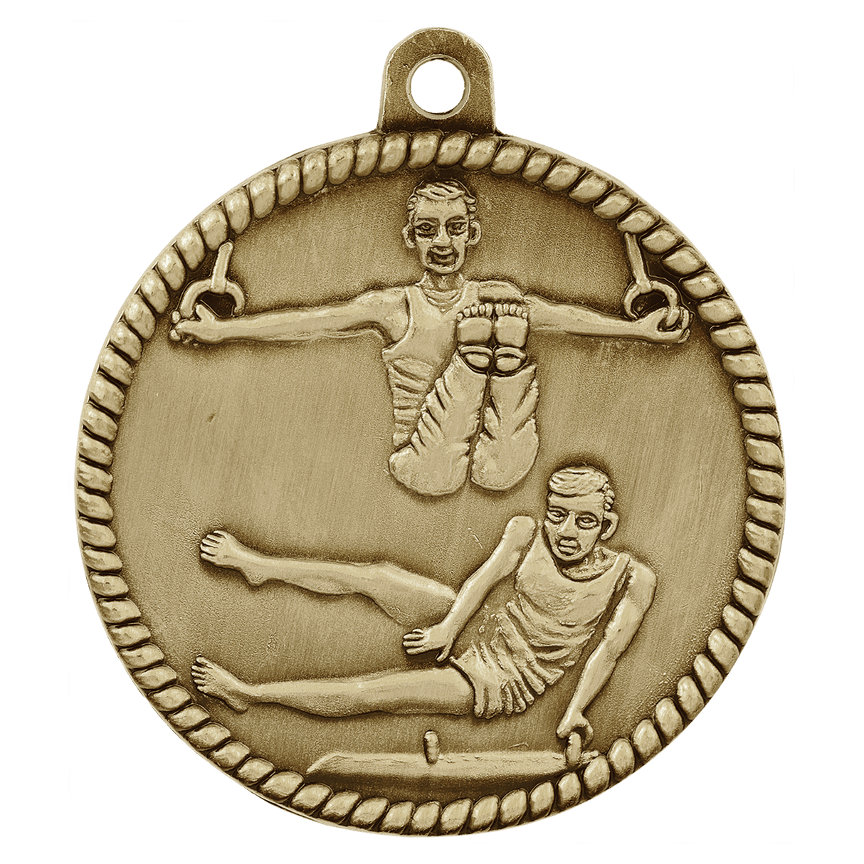 Antique Gymnastics High Relief Medals