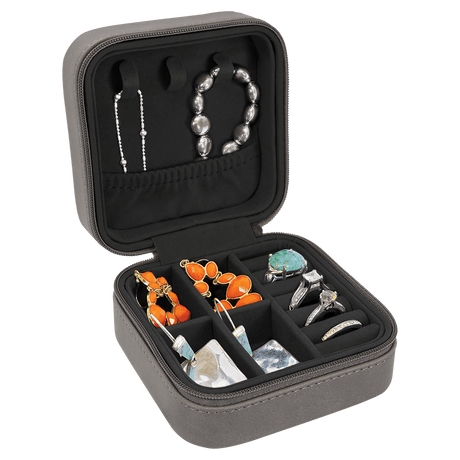 Leatherette Travel Jewelry Boxes