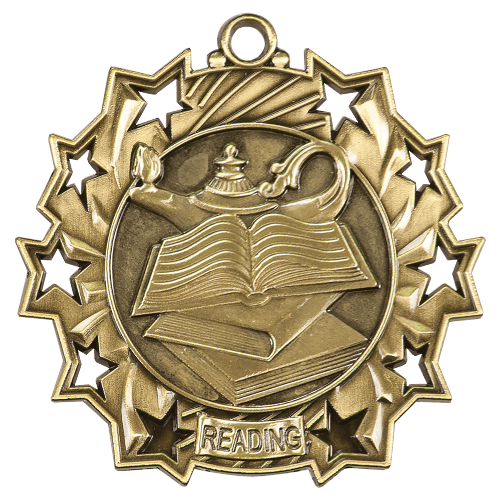 Antique Reading Ten Star Medals