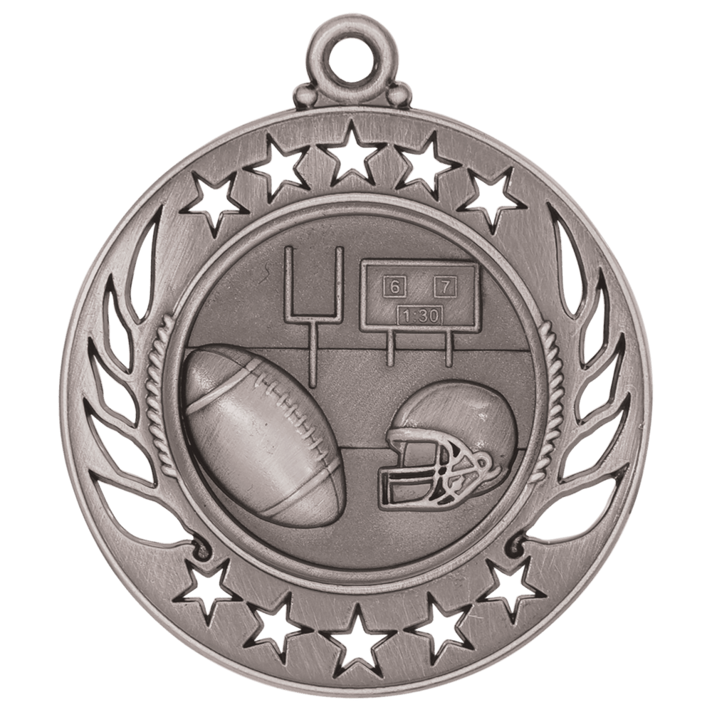 Antique Football Galaxy Medals