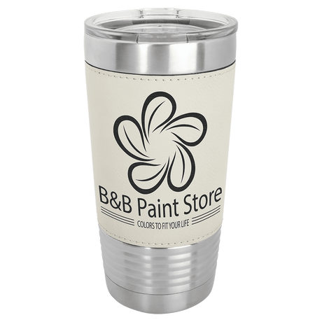 20 oz. Insulated Leatherette Tumbler