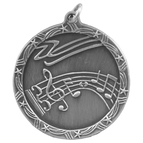 Antique Music Shooting Star Medals