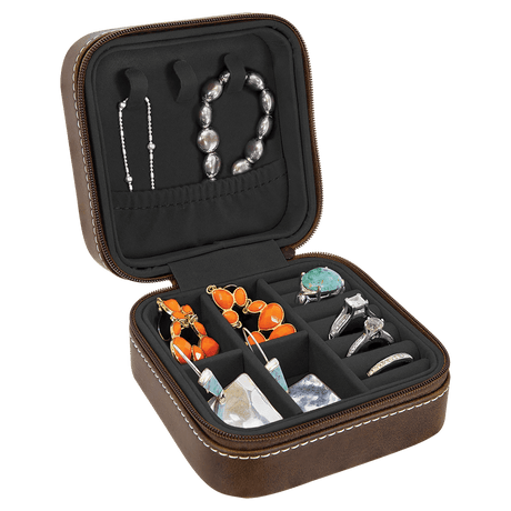 Leatherette Travel Jewelry Boxes