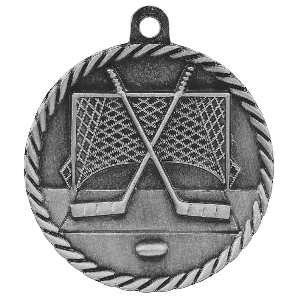Antique Hockey High Relief Medals