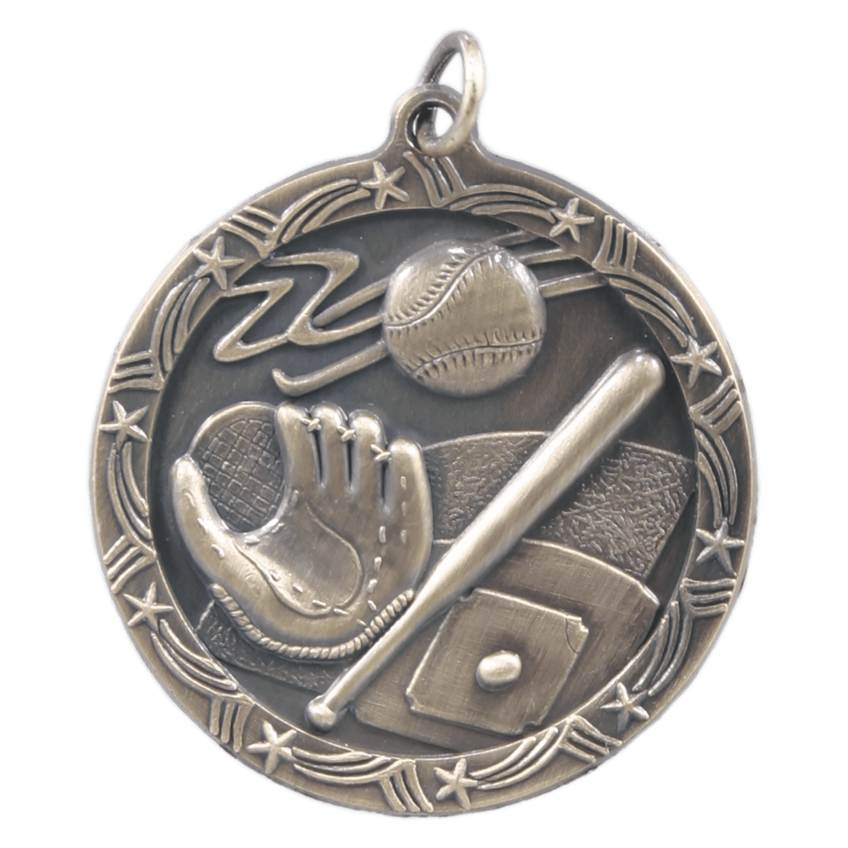 Antique Softball Shooting Star Medals