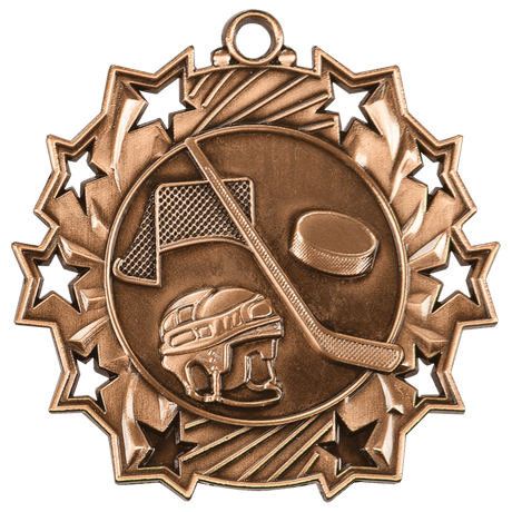 Antique Hockey Ten Star Medals