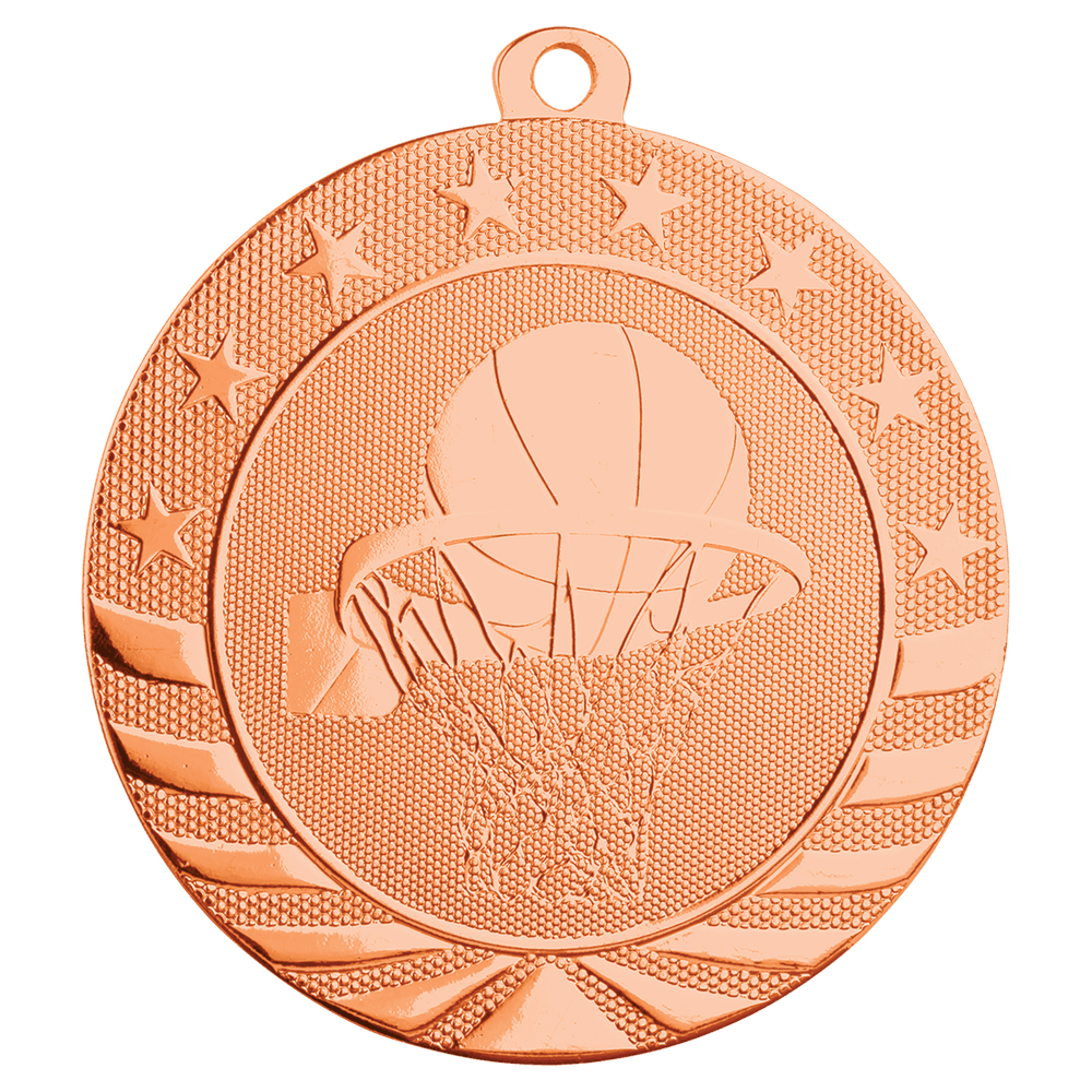 Basketball Starbrite Medals