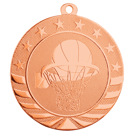 Basketball Starbrite Medals