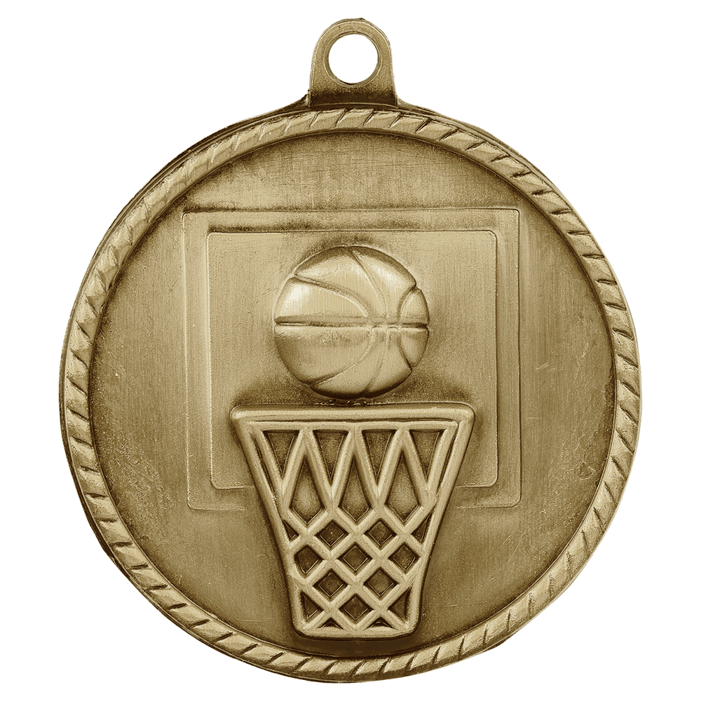 Antique Basketball High Relief Medals