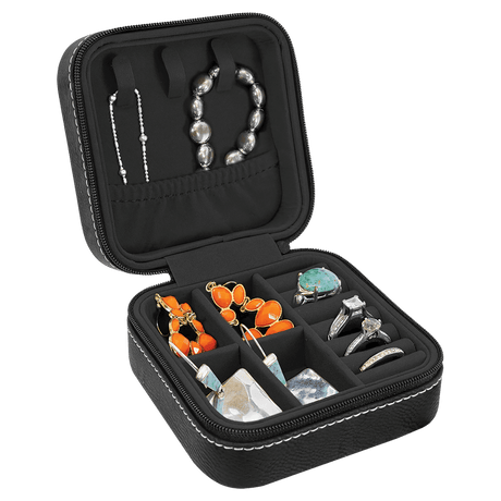 Leatherette Travel Jewelry Boxes