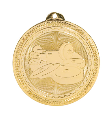 Weightlifting Laserable Medals