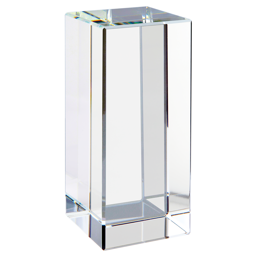 Crystal Column Block Paperweights
