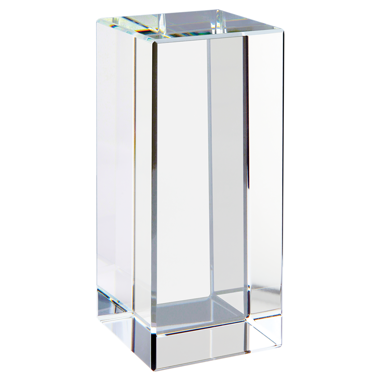 Crystal Column Block Paperweights