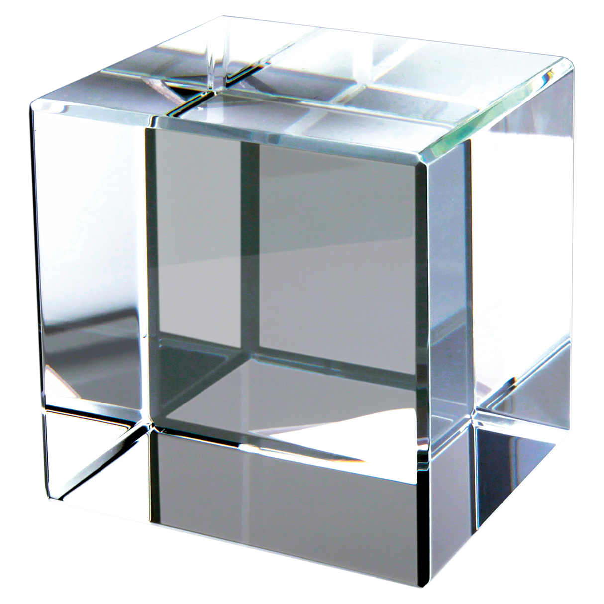 Crystal Cube Block Paperweights