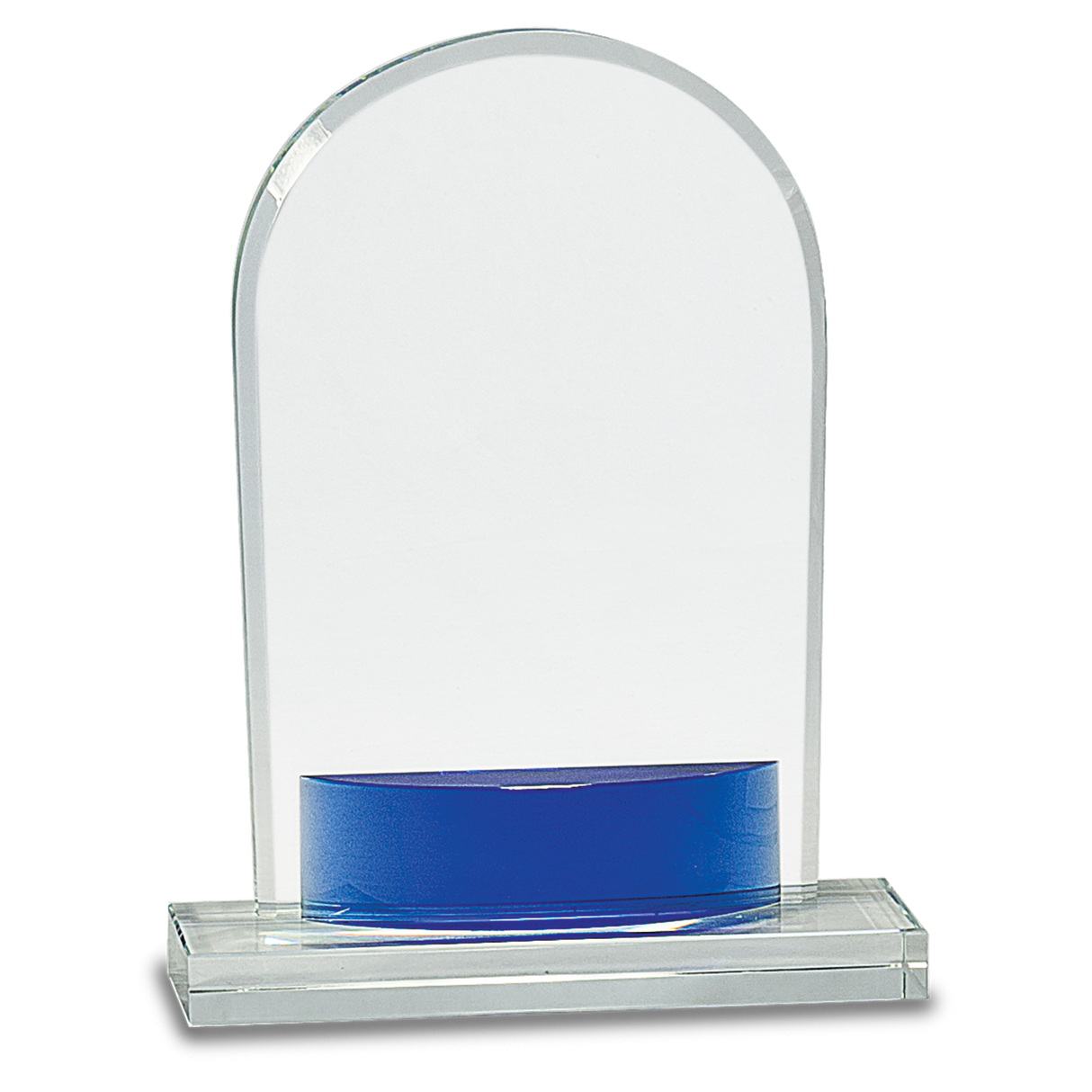 Crystal Arch with Blue Accent Awards