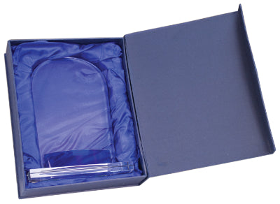 Crystal Arch with Blue Accent Awards