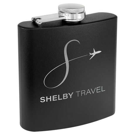 6 oz. Individual Stainless Steel Flasks