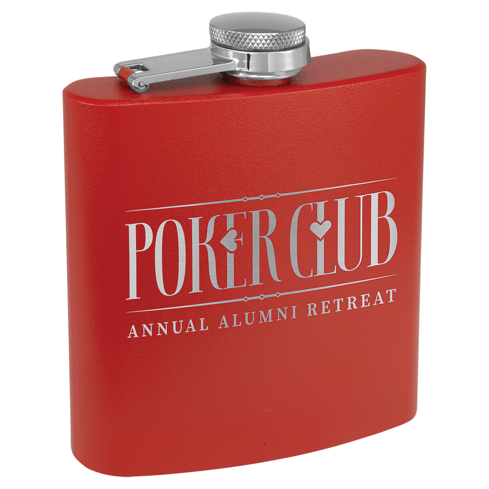 6 oz. Individual Stainless Steel Flasks