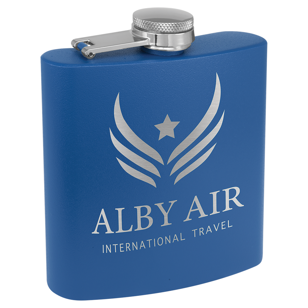 6 oz. Individual Stainless Steel Flasks