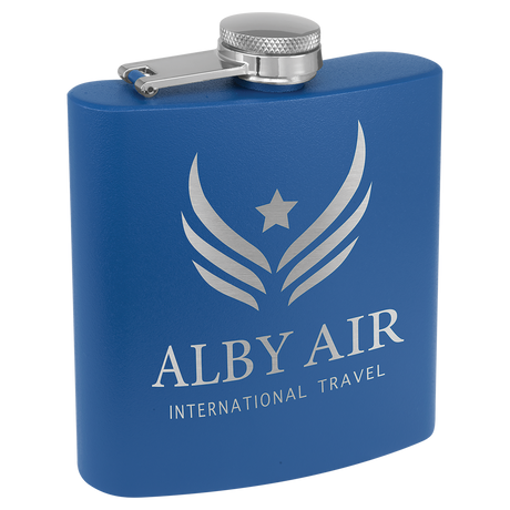 6 oz. Individual Stainless Steel Flasks