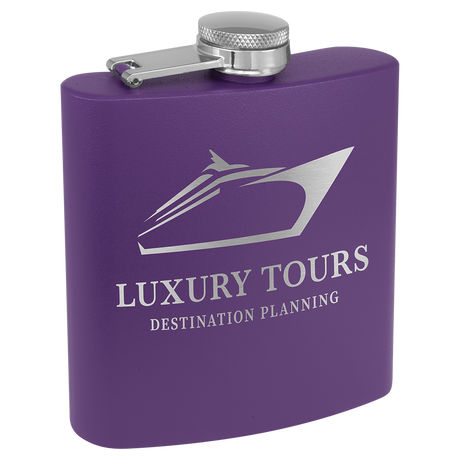 6 oz. Individual Stainless Steel Flasks