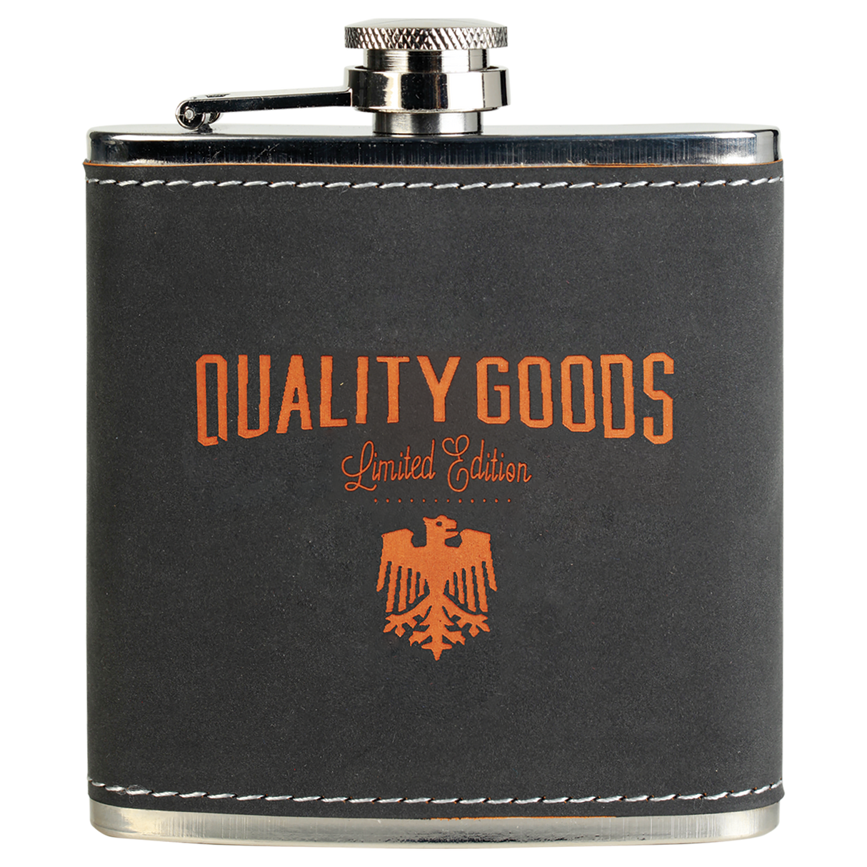 6 oz. Individual Leatherette Flasks