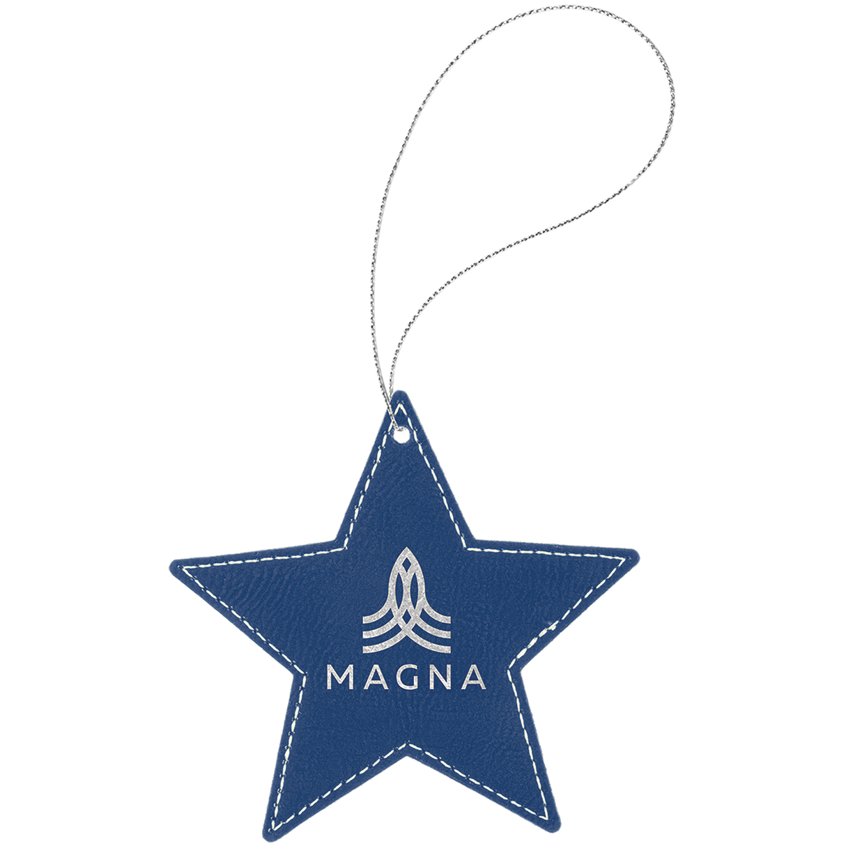 Star Leatherette Ornaments