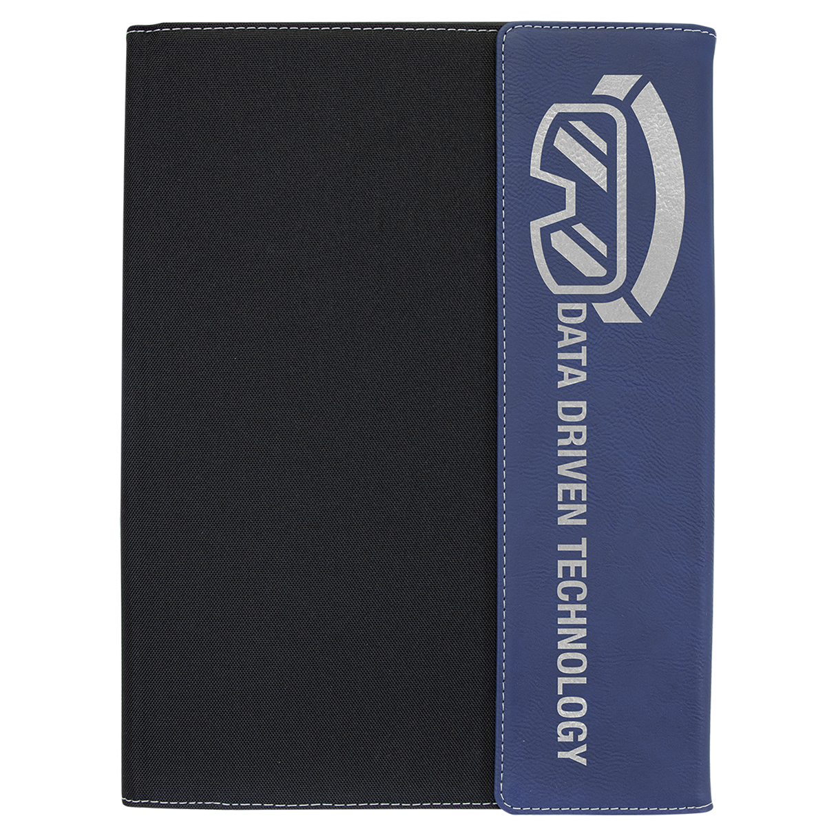 Leatherette Canvas Portfolio with Notepad