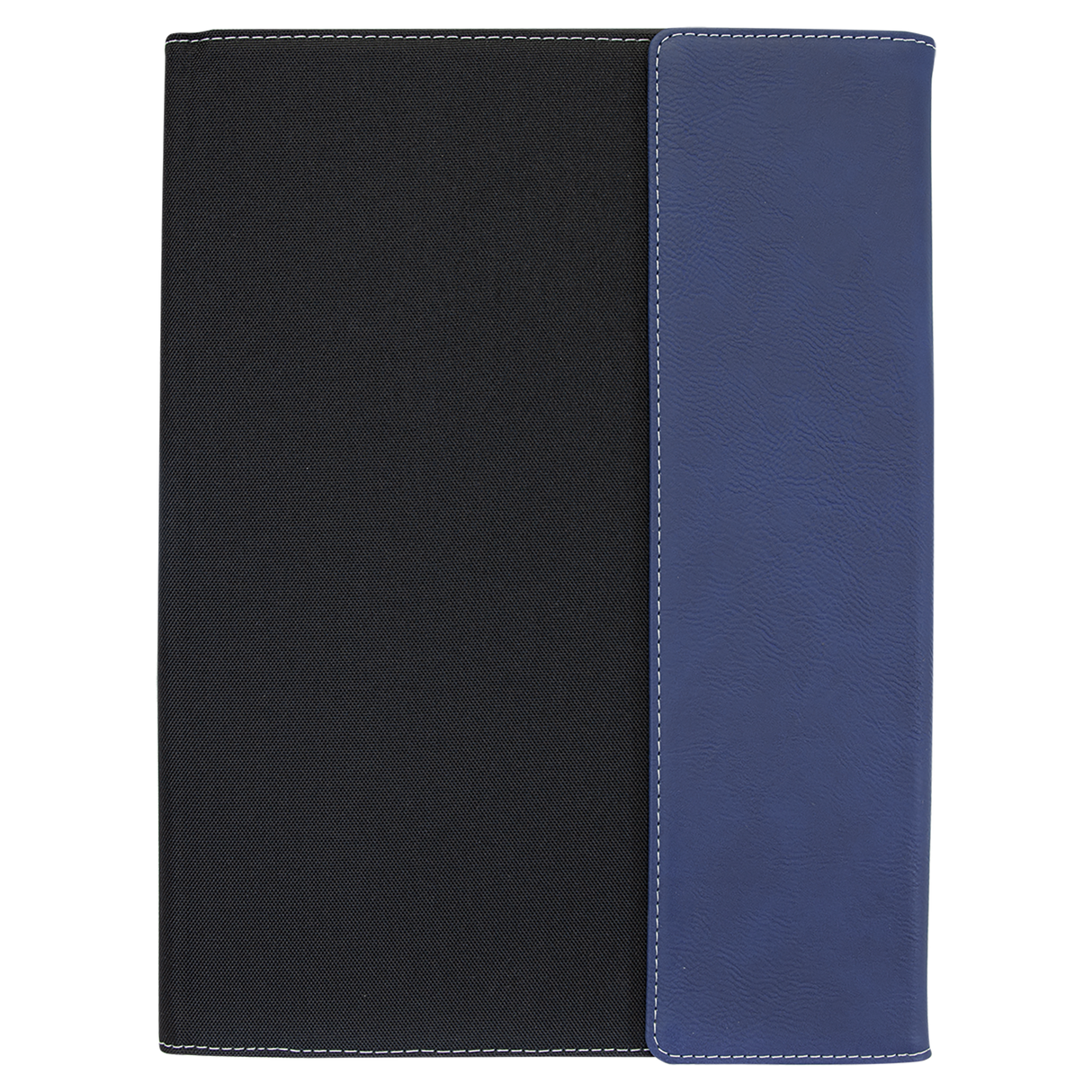 Leatherette Canvas Portfolio with Notepad