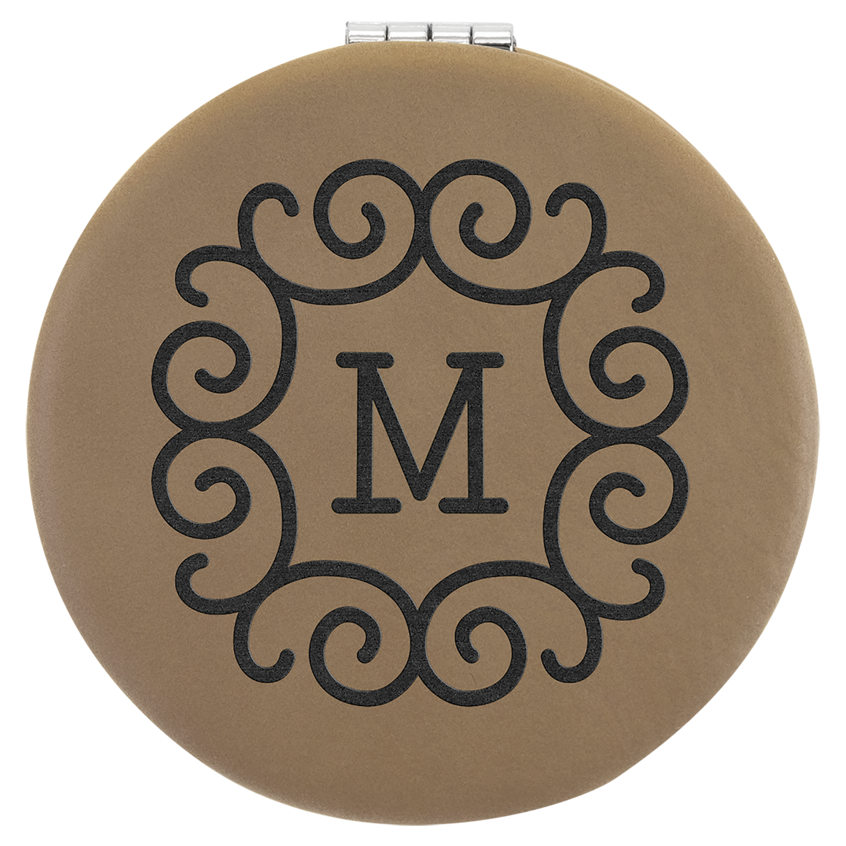 Leatherette Compact Mirrors