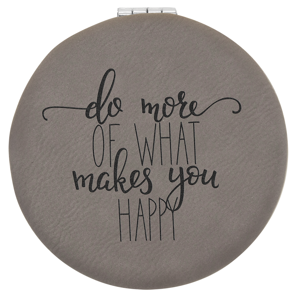 Leatherette Compact Mirrors