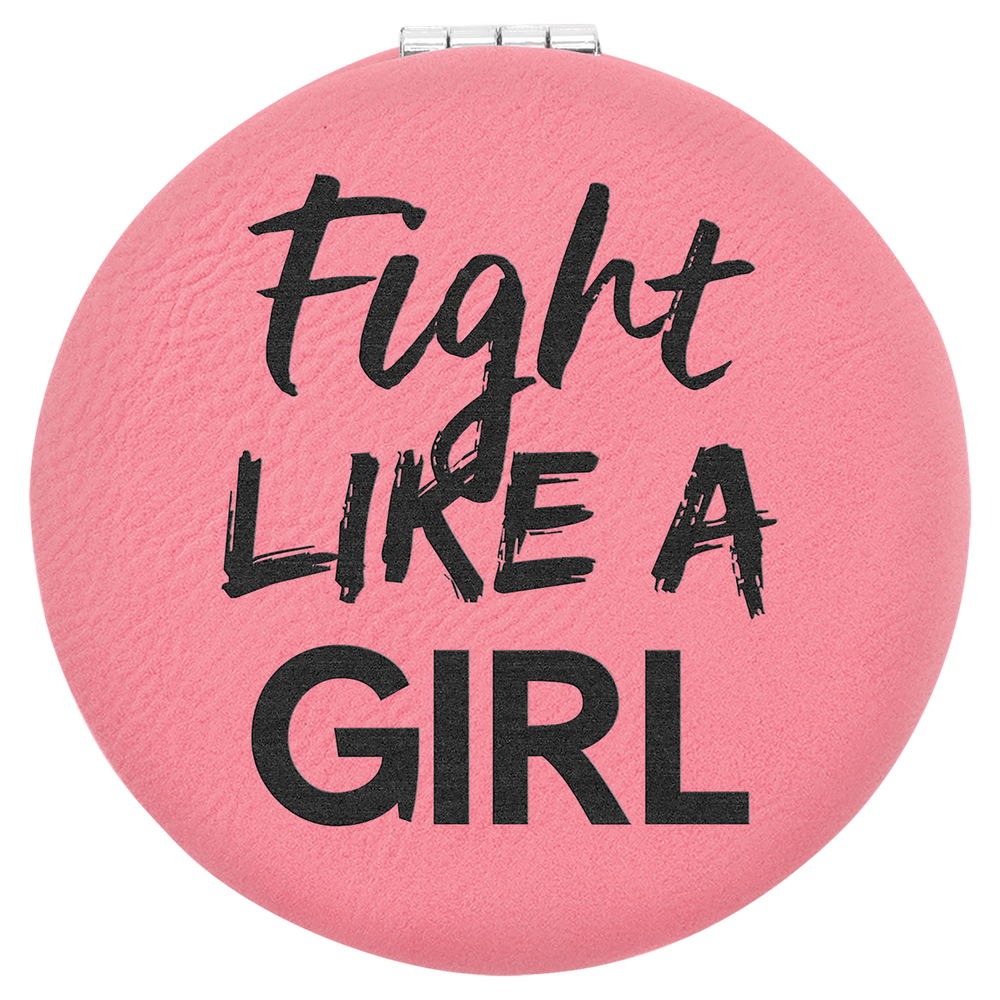 Leatherette Compact Mirrors