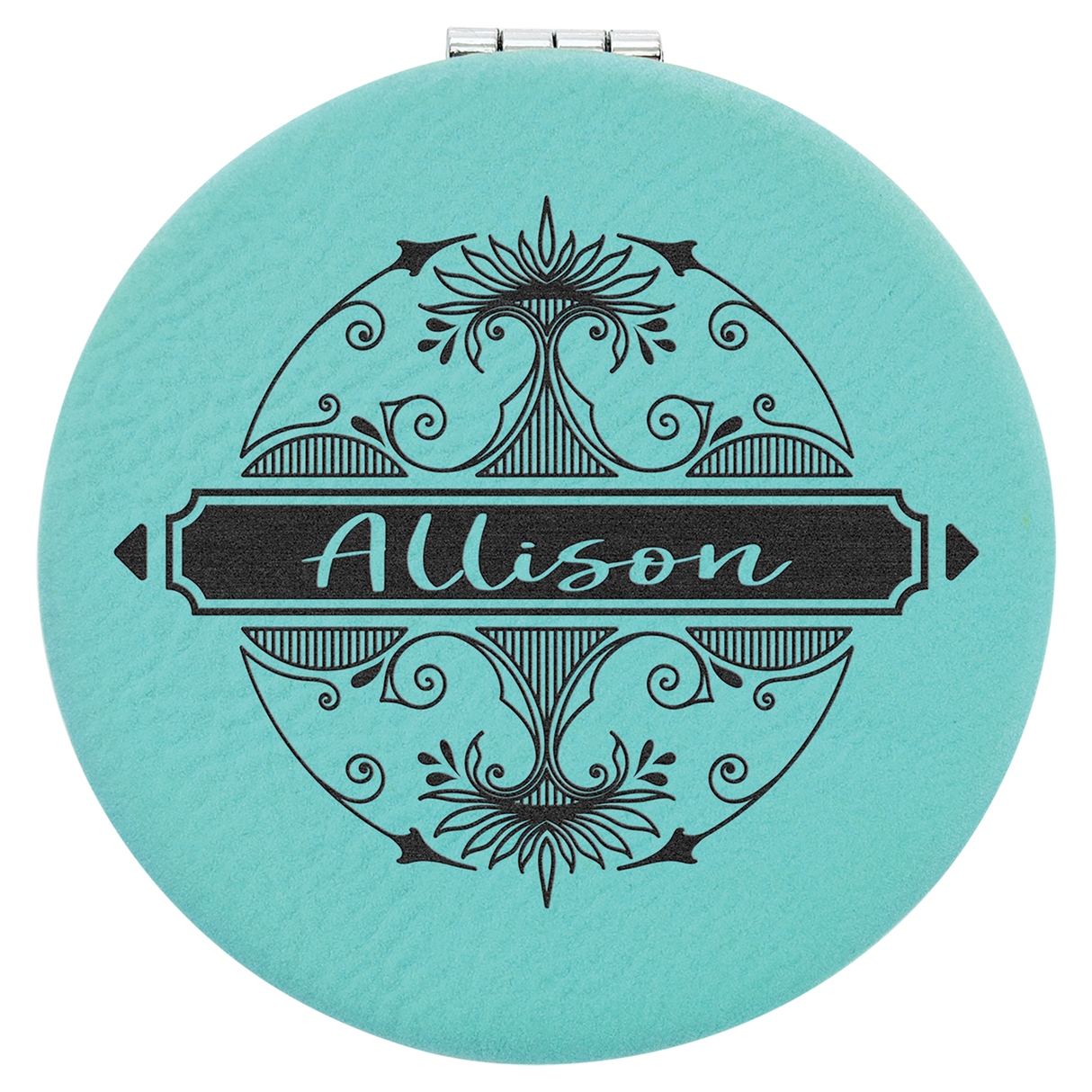 Leatherette Compact Mirrors