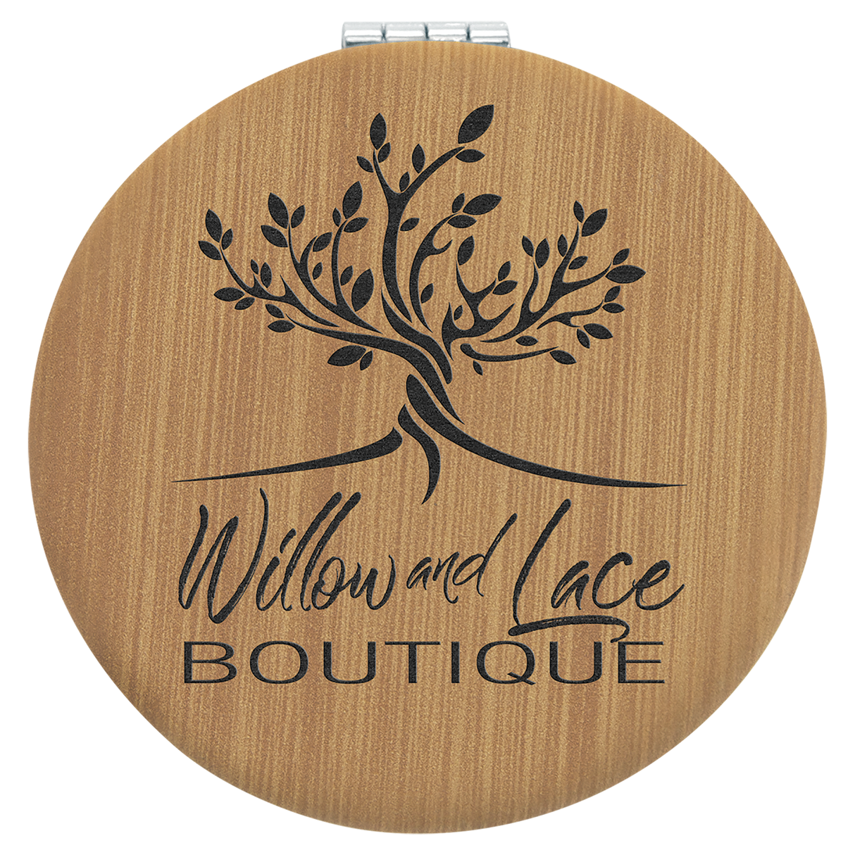 Leatherette Compact Mirrors