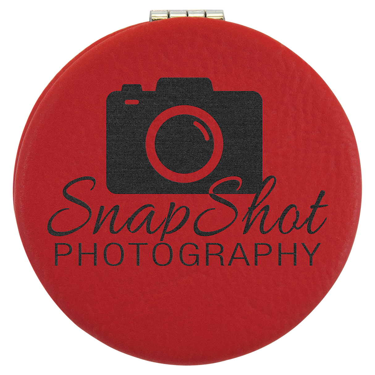 Leatherette Compact Mirrors