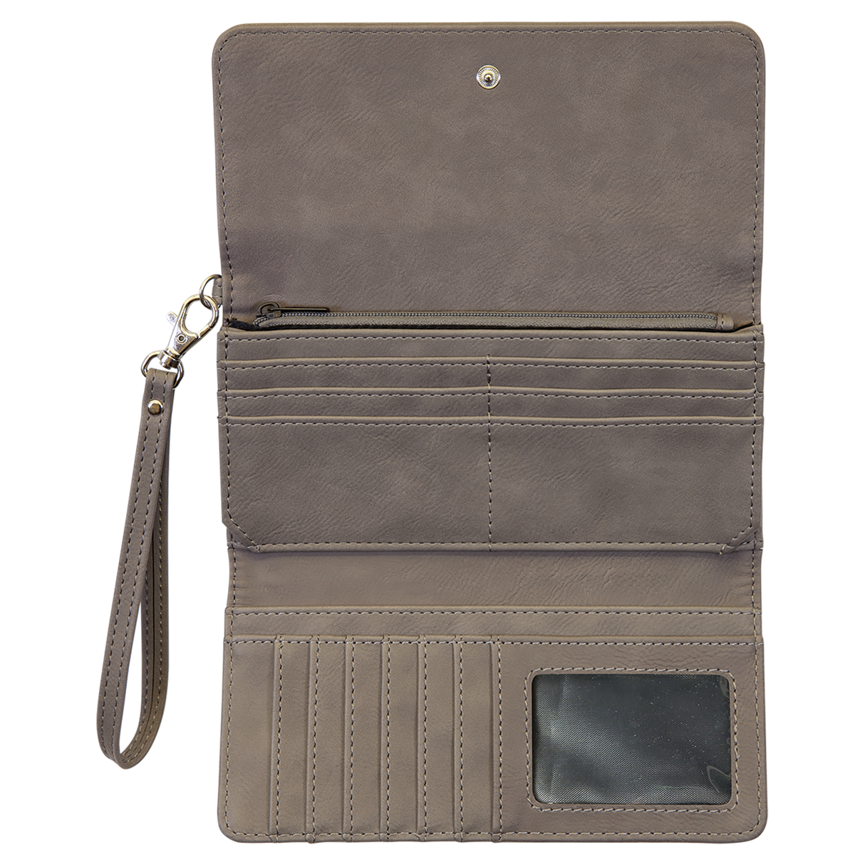 Leatherette Purse with Strap