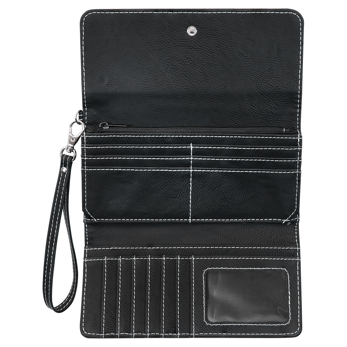 Leatherette Purse with Strap